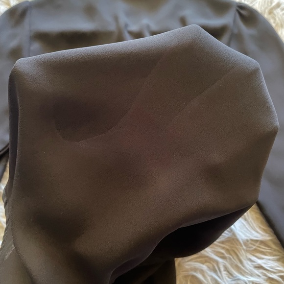 Flimsy blouse, black, size S - Picture 3 of 3